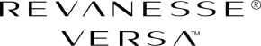 Revanesse Versa logo in bold, modern black lettering.